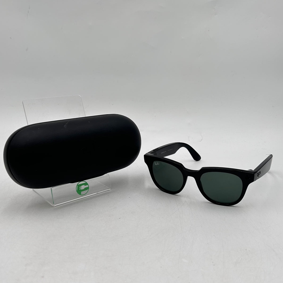 Ray-Ban Stories Wayfarer Shiny Black Standard RW005 601/71 AI Smart Glasses