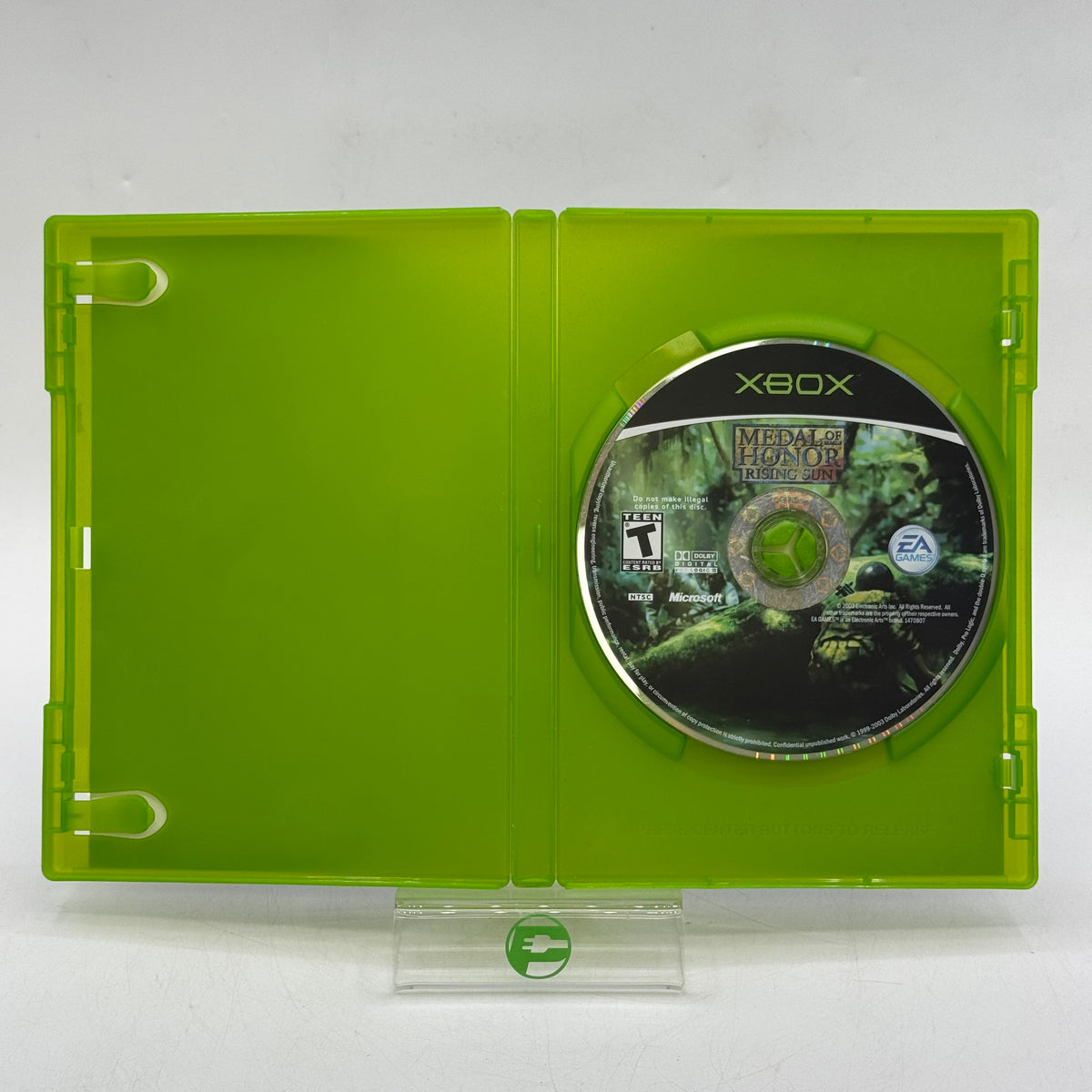 Lot of 3 Microsoft Original Xbox Games: Halo / Conflict / Medal Of Honor