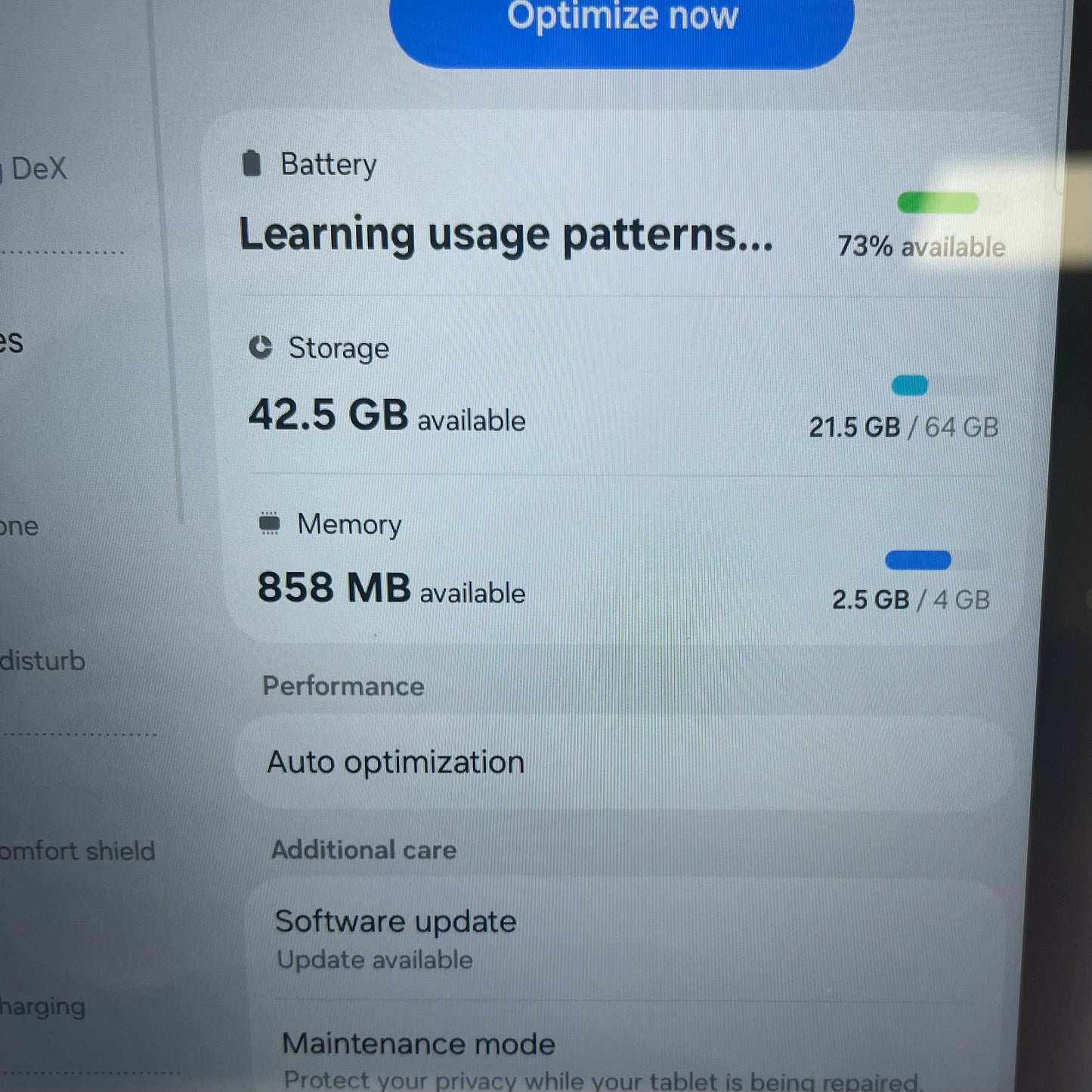 T-Mobile Samsung Galaxy Tab A9 Plus 64GB Graphite SM-X218U