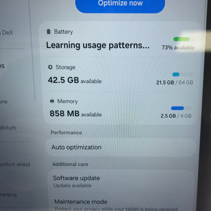 T-Mobile Samsung Galaxy Tab A9 Plus 64GB Graphite SM-X218U
