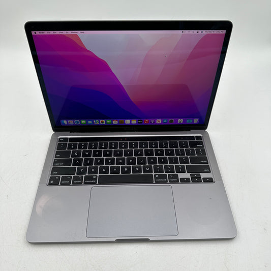 2020 Apple MacBook Pro 13.3" M1 3.2GHz 8GB RAM 256GB Flash Storage Space Gray