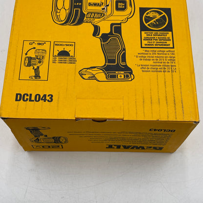 New DeWalt DCL043 20V MAX Jobsite LED SpotLight