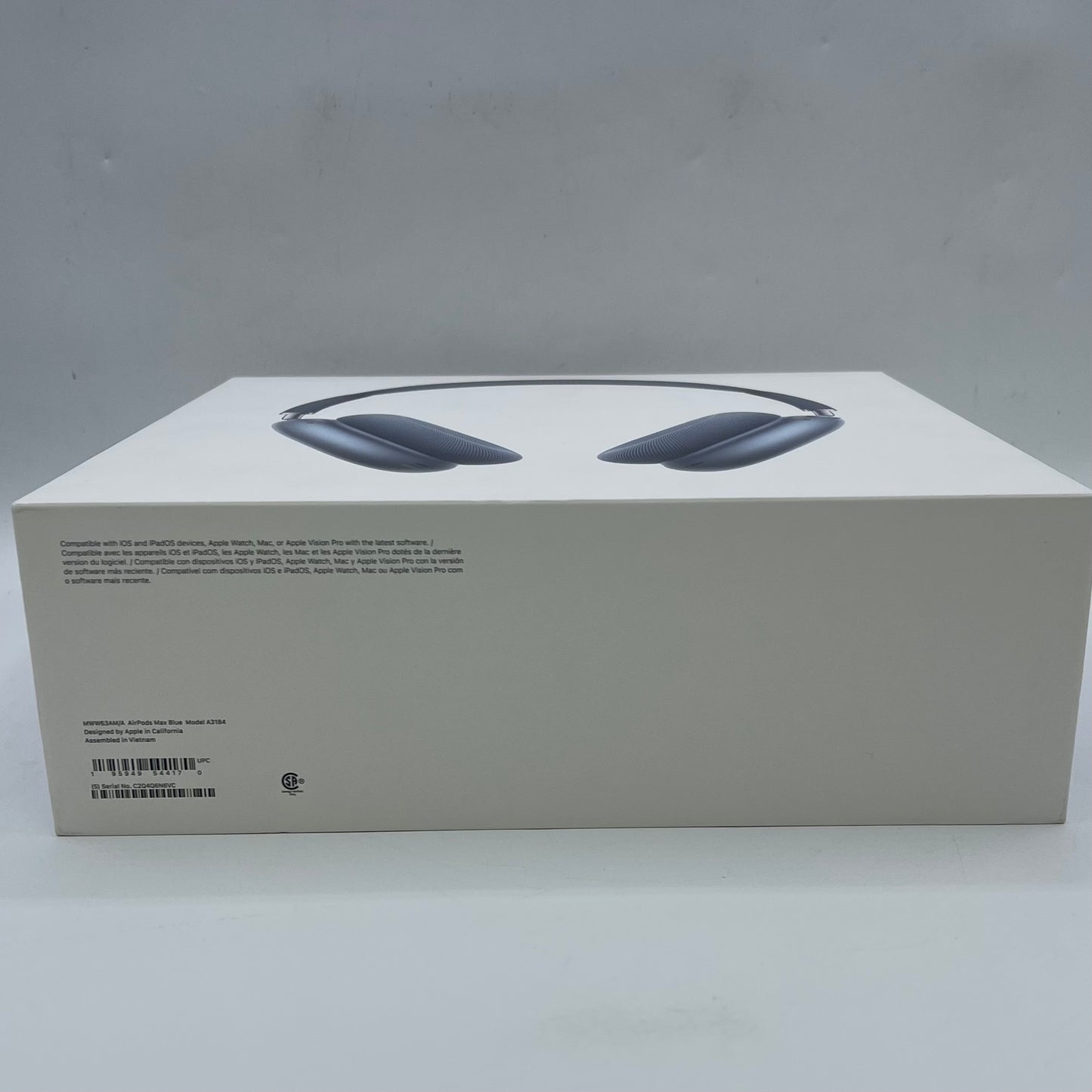 New Apple AirPods Max Wireless Over-Ear Headphones Blue MGYL3AM/A