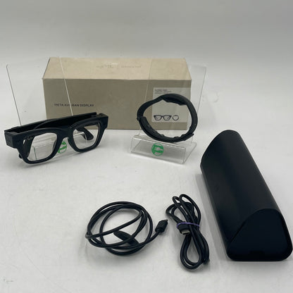 Ray-Ban Meta Display & Neural Band Shiny Black Transitions AI Smart Glasses