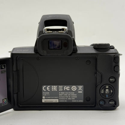 Canon EOS M50 24.1MP Mirrorless Interchangeable Lens Camera