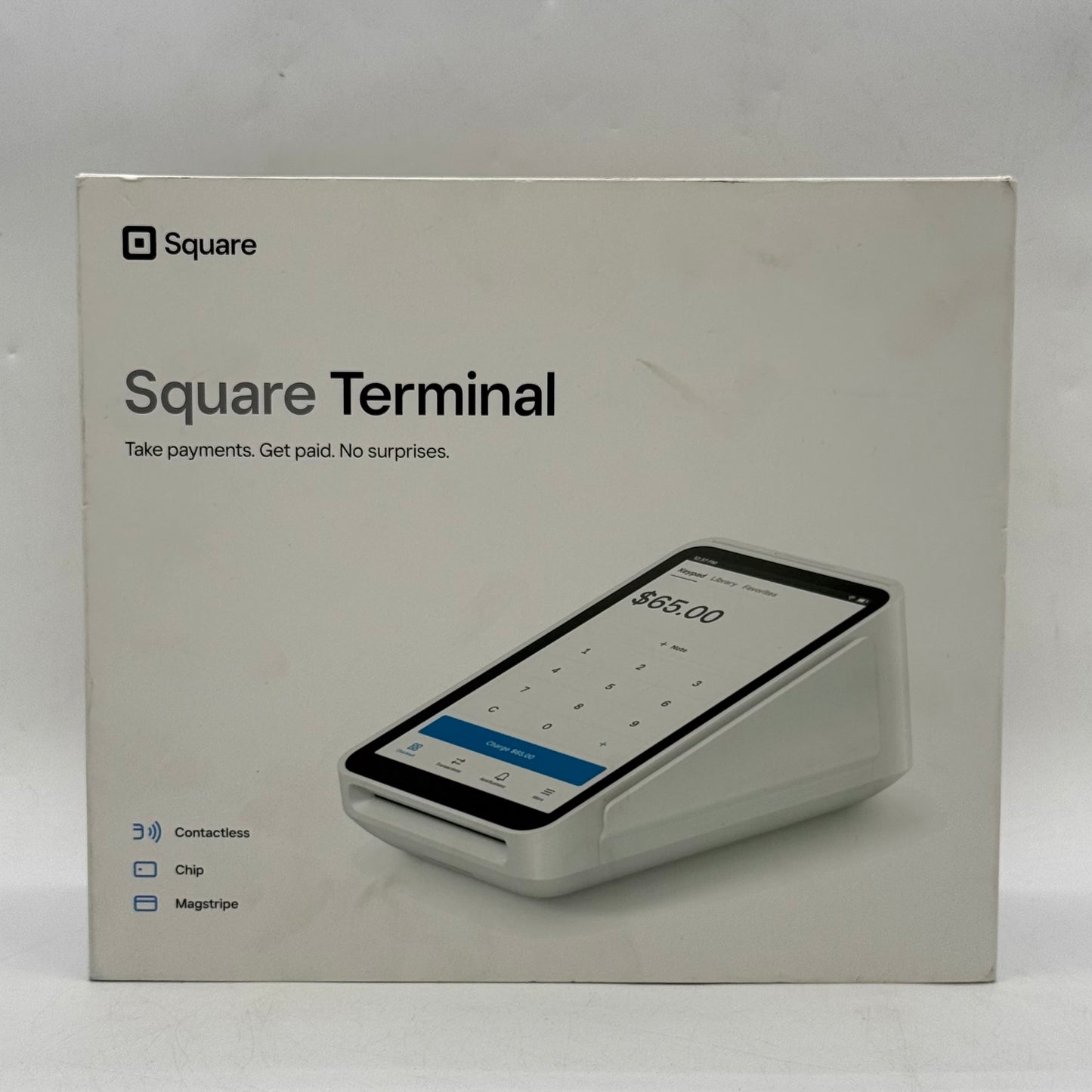 New Square Terminal Point-Of-Sale (POS) Payment Terminal SPD2-01 White
