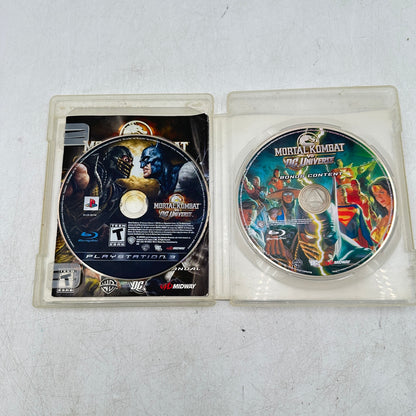 Mortal Kombat vs. DC Universe (Sony PlayStation 3 PS3, 2008) + Bonus BluRay Disc