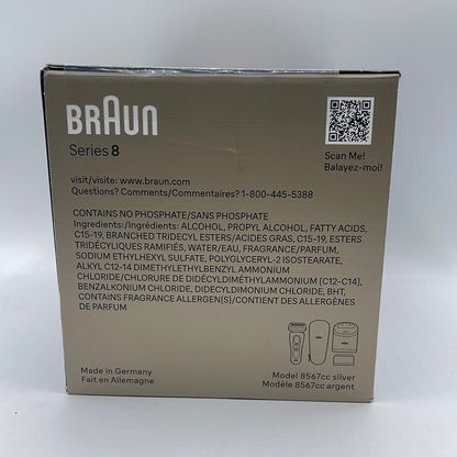 New Braun Series 8 Wireless Shaver