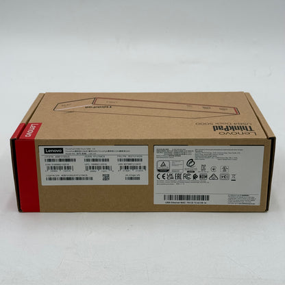 New Lenovo ThinkPad USB4 Dock 5000 USB4 Portable Docking Station Black