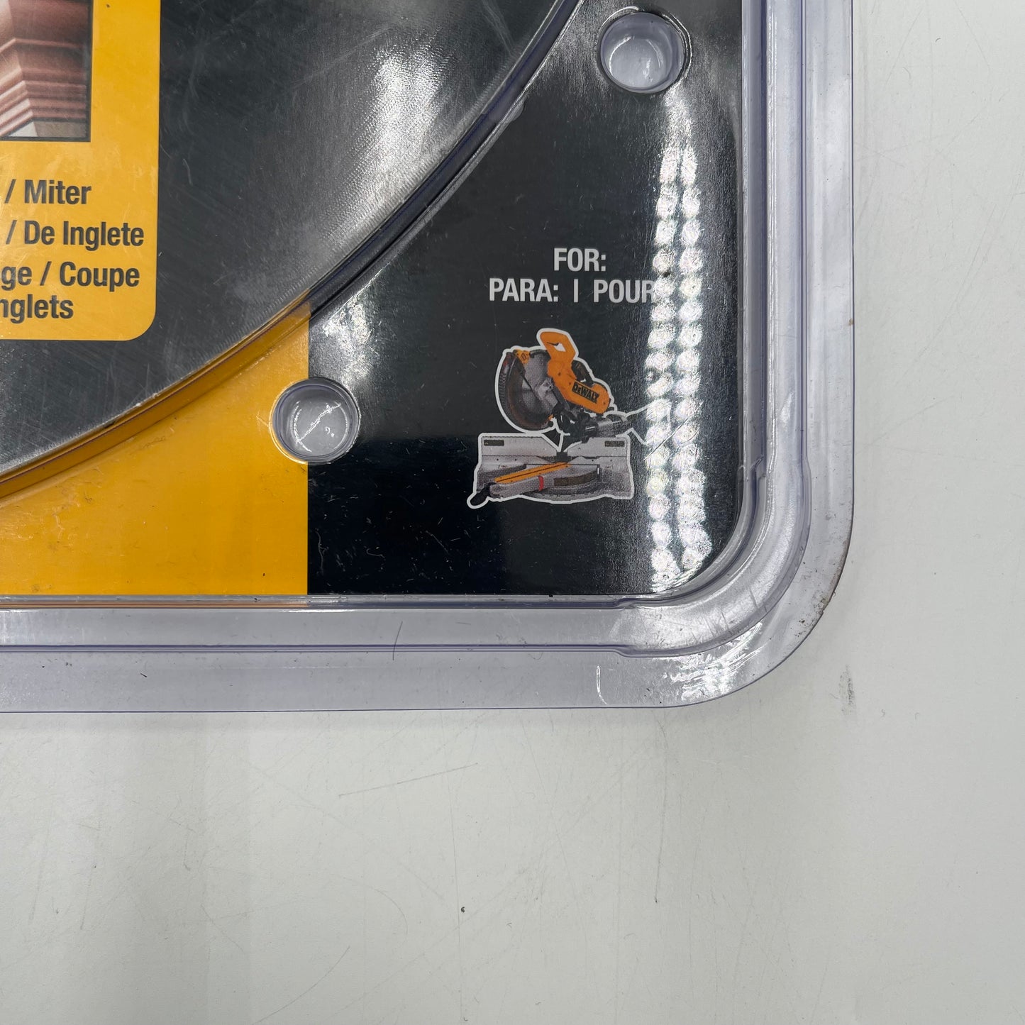 New DeWalt DW3128P5 Saw Blades Combo 12" 32 80 Tooth Fine Finish Carbide Miter