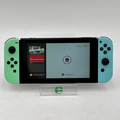 Nintendo Switch v2 Console Gaming System HAC-001(-01)  Animal Crossing Edition