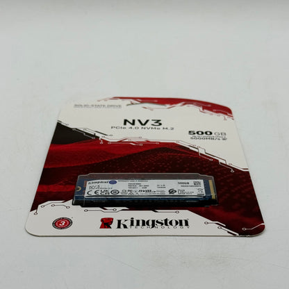 New Kingston NV3 PCle 4.0 NVMe M.2 500GB SSD SNV3S