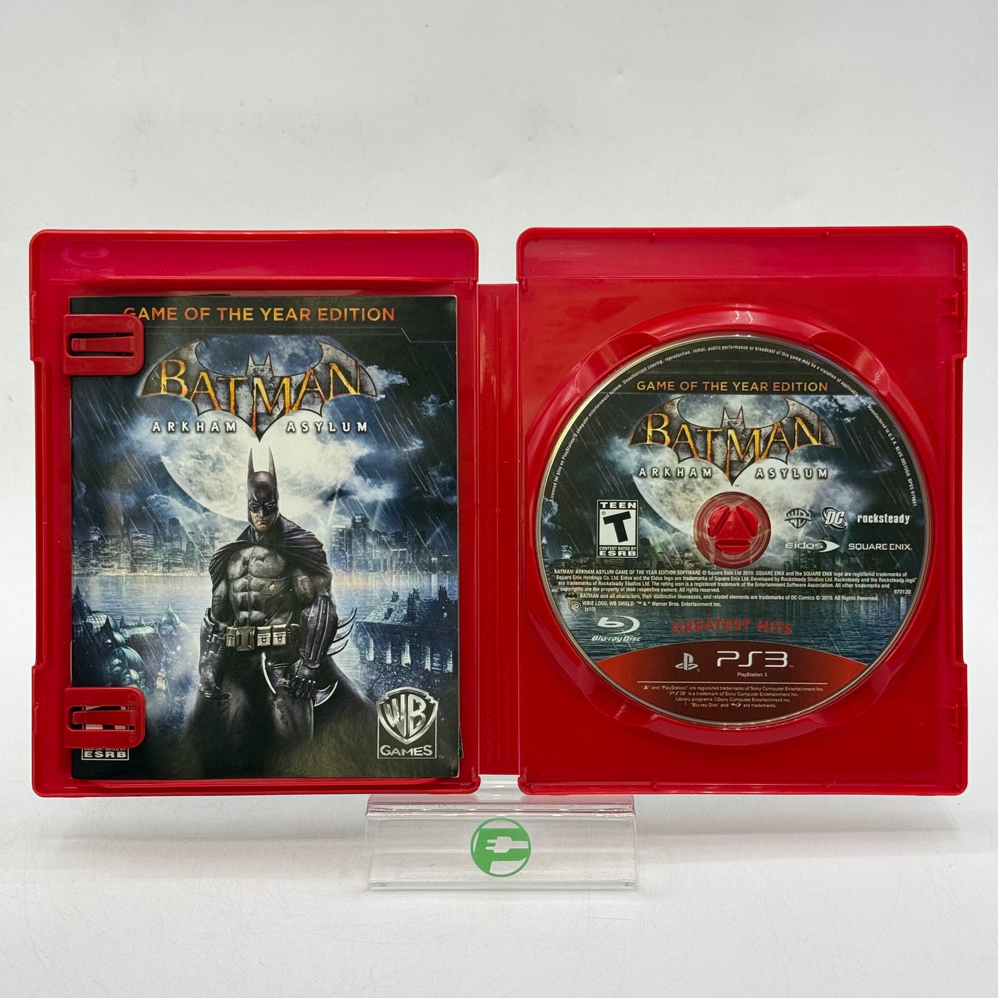 Batman: Arkham Asylum (Sony PlayStation 3 PS3, 2009)