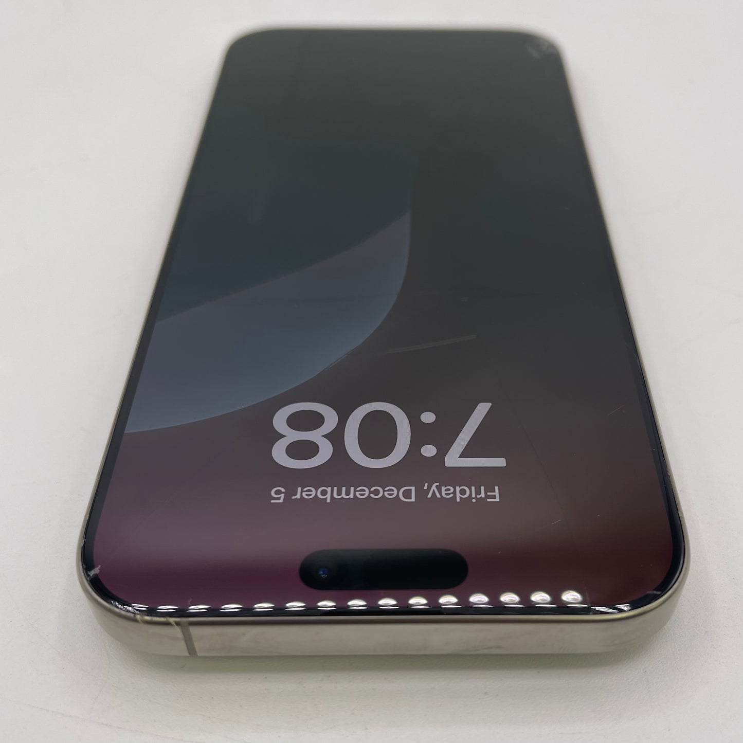 Broken Unlocked Apple iPhone 16 Pro Max 512GB Natural Titanium MYMA3LL/A