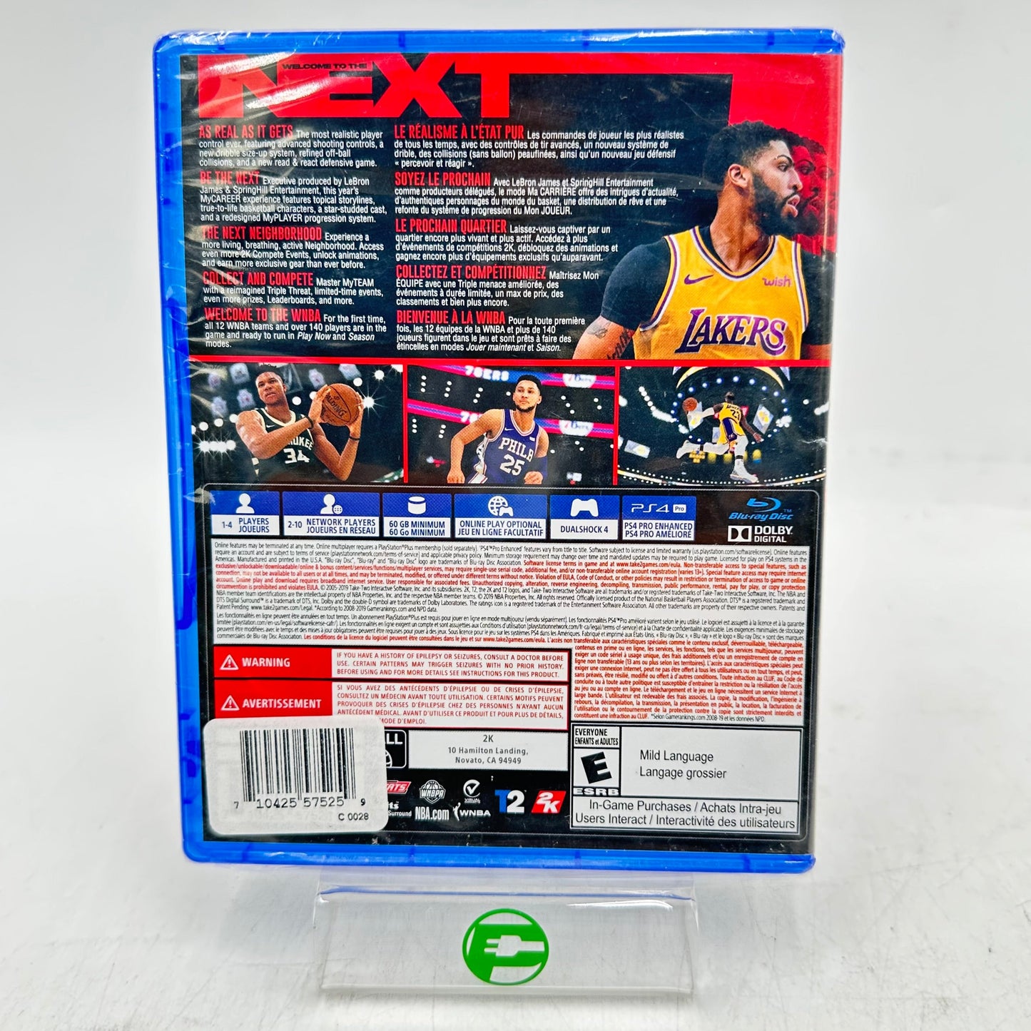 New NBA 2K20 (Sony PlayStation 4 PS4, 2019)