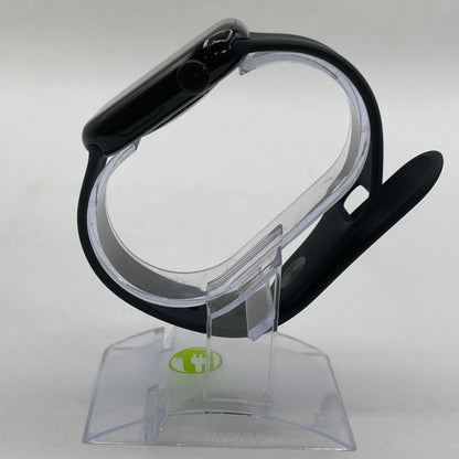 GPS Only Apple Watch Series 11 46MM Space Gray Aluminum Black Sport Band 