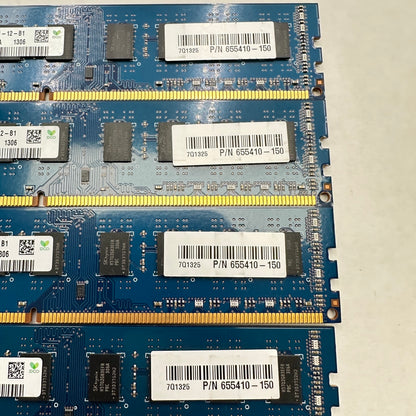 SK Hynix 16GB (4×4GB) RAM DDR3 SDRAM PC3-12800U 11-12-B1 HMT351U6EFR8C