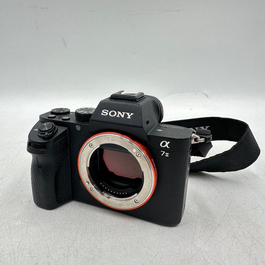 Sony Alpha A7 II 24.3MP Mirrorless Digital Camera 229 SC  Body Only READ