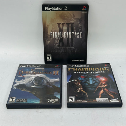 Lot of 3 Sony PlayStation 2 PS2 Games