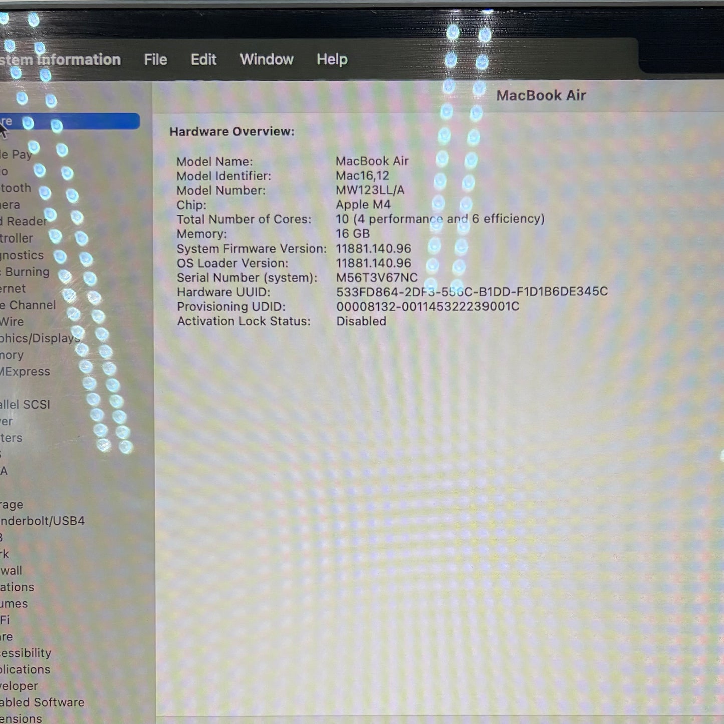 2025 Apple MacBook Air 13.6" M4 8C GPU 4.5GHz 16GB RAM 256GB SSD A3240