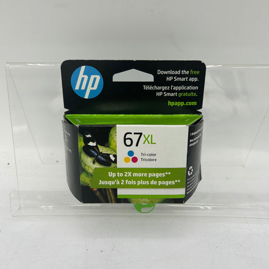 New HP 67XL 3YM58AN Tri-color Ink Cartridge