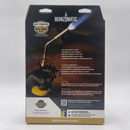 New Bernzomatic Duracast 8000 with Adjustable Flame Torch Kit TS8000BZKC