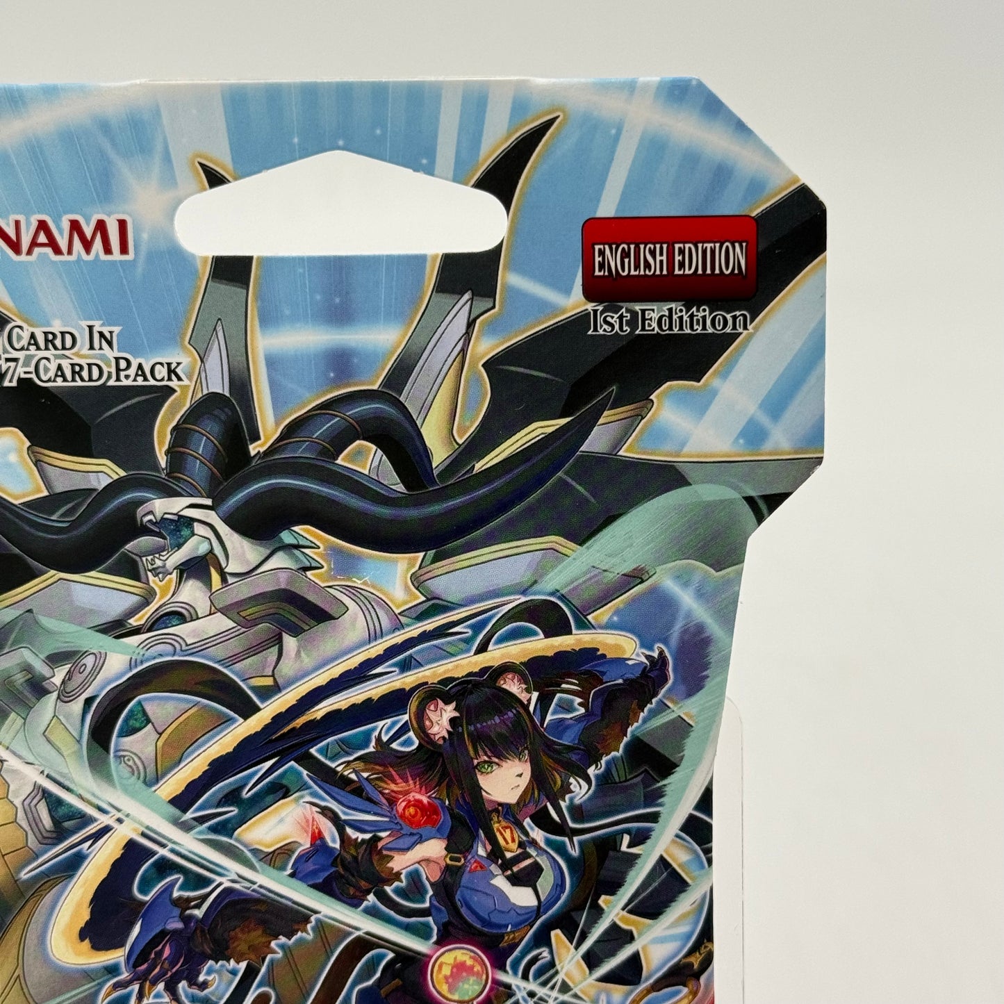 New Yui-Gi-Oh! Justice Hunters Sleeved Booster Pack 1st Edition