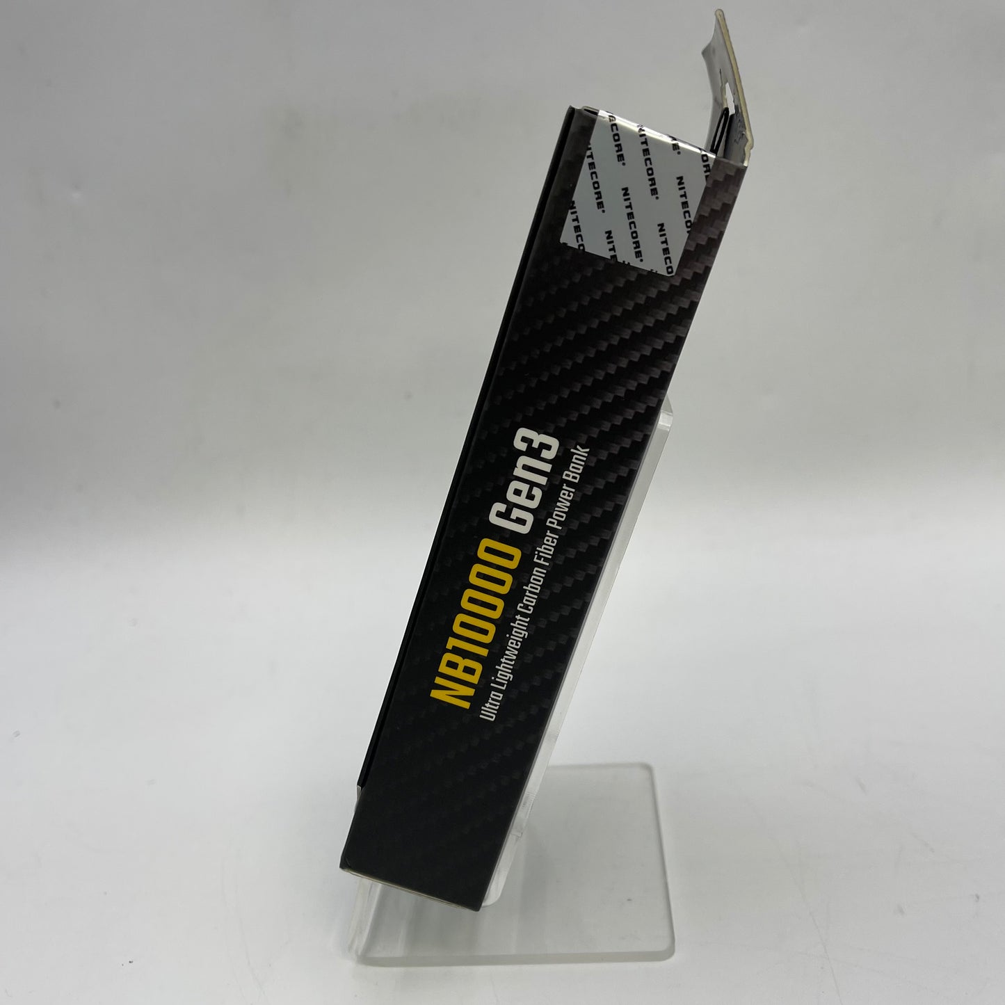 New NITECORE Ultra Lightweight Carbon Fiber Power Bank 10000mAh NB10000 GEN 3