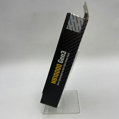 New NITECORE Ultra Lightweight Carbon Fiber Power Bank 10000mAh NB10000 GEN 3