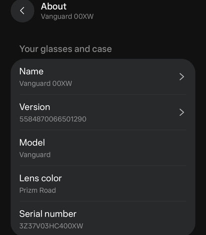 Oakley Meta Vanguard Black Prizm OW8001-0152 AI Smart Glasses