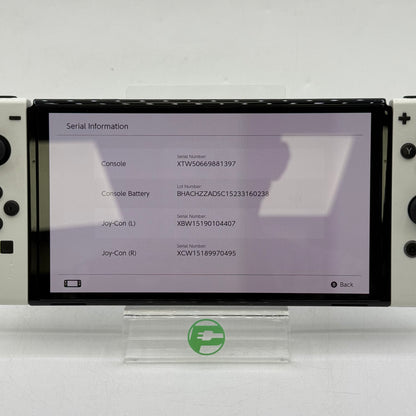 Nintendo Switch OLED Console Gaming System HEG-001 White