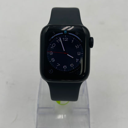 GPS Only Apple Watch SE 2nd Gen 40MM Midnight Aluminum Black Sport Band