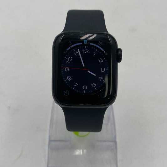 GPS Only Apple Watch SE 2nd Gen 40MM Midnight Aluminum Black Sport Band