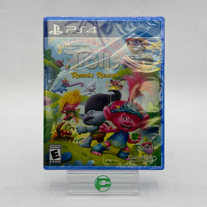 New Trolls Remix Rescue (Sony PlayStation 4 PS4, 2023)