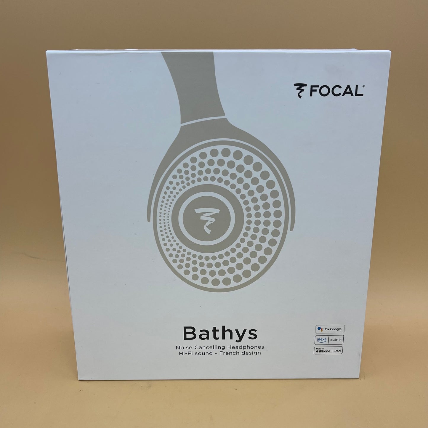 New Focal Bathys HiFi Wireless Noise Canceling Stereo Over Ear Headset Dune