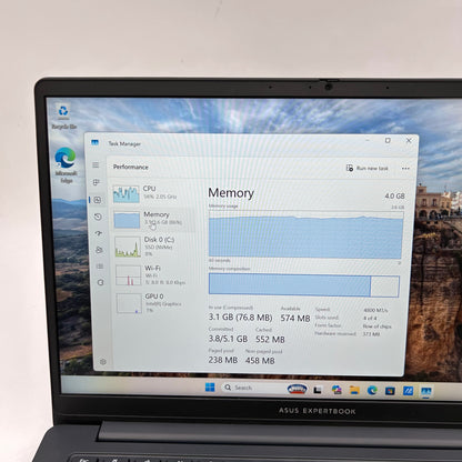 Asus ExpertBook B1 B1403CTA 14" N150 0.8GHz 4GB RAM 128GB SSD