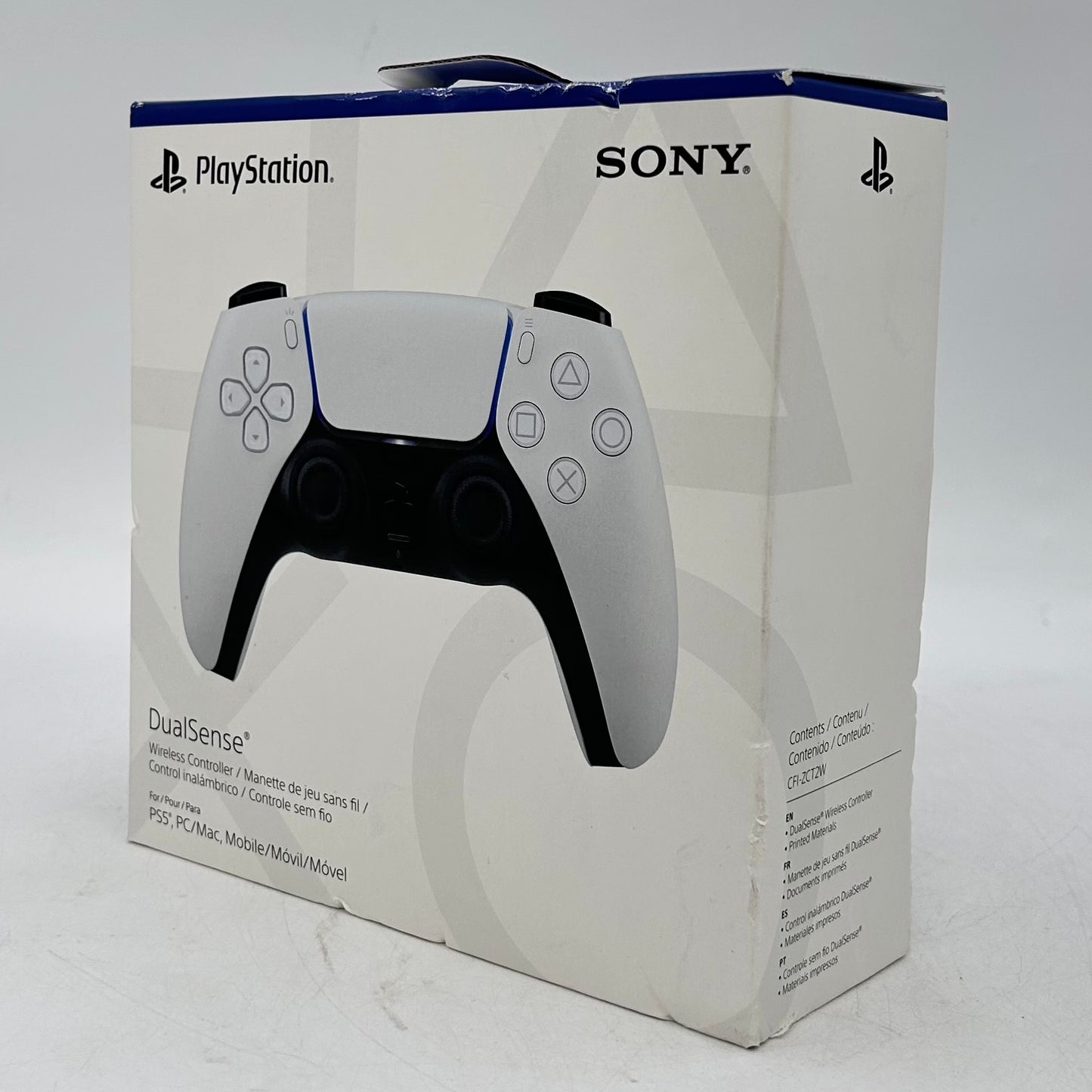 New Sony PlayStation 5 PS5 DualSense Wireless Controller White CFI-ZCT2W