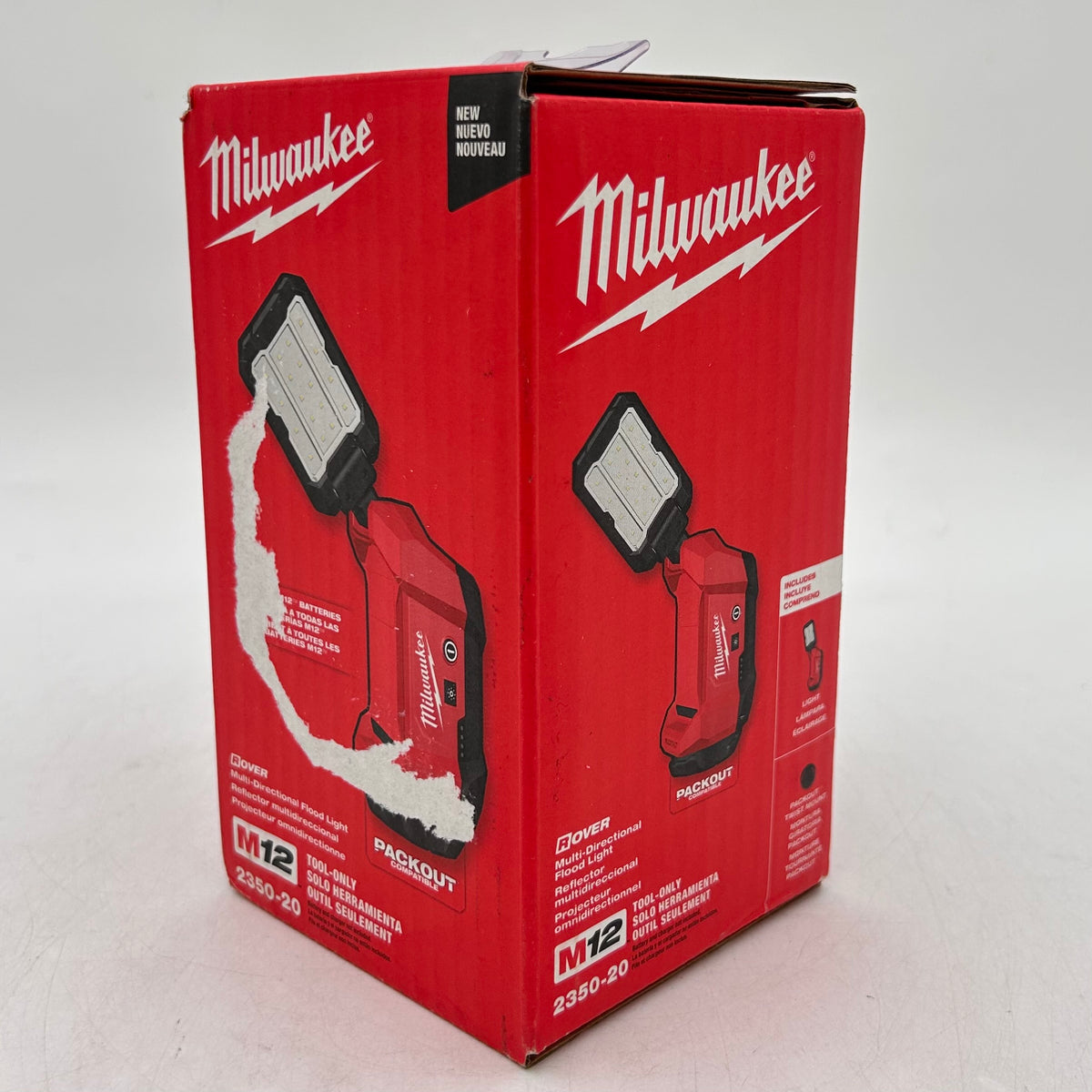 New Milwaukee 2350-20 M12 12V Multi Directional Flood Light