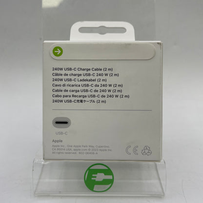 New Apple USB-C 240W Charge Cable 2m A2794
