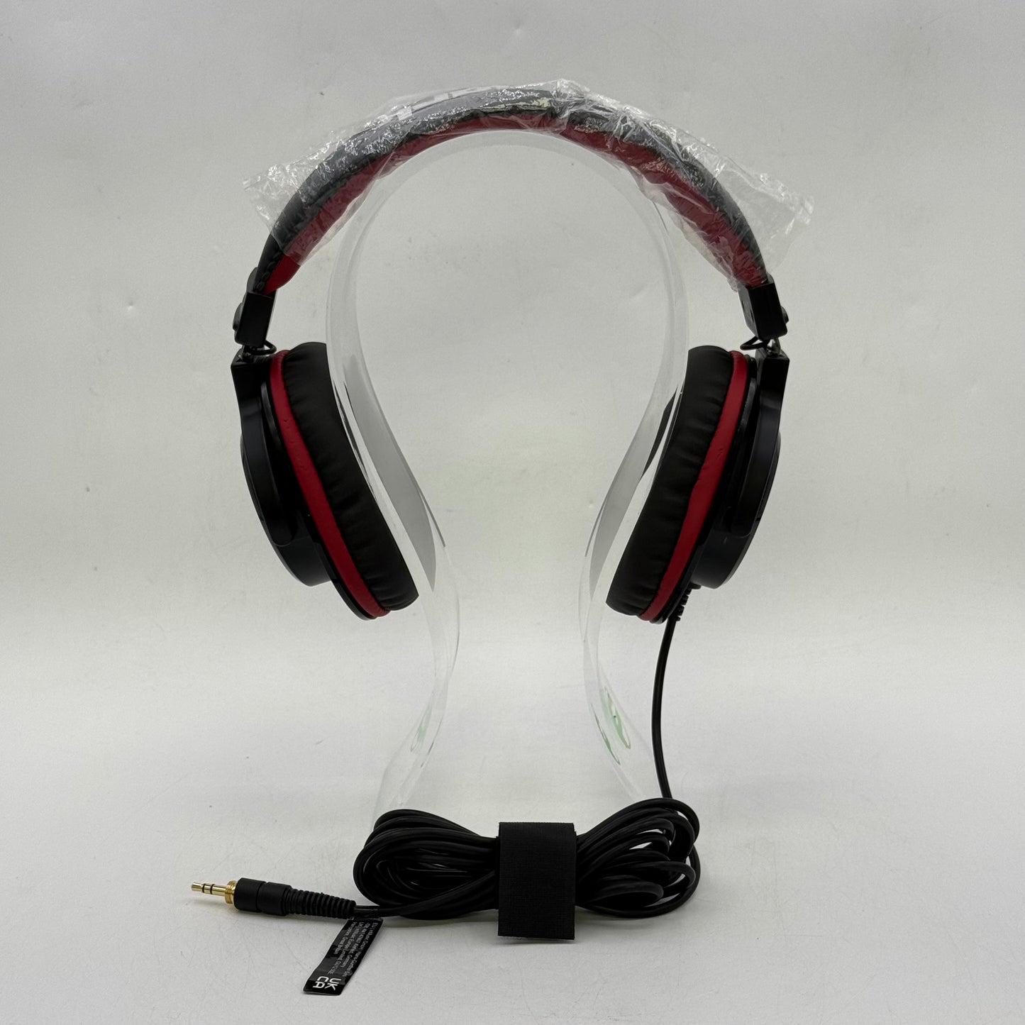 Numark Over-Ear Wired Professional DJ/Studio Monitor Headphone Black/Red HF175