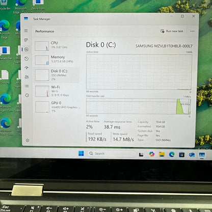 Lenovo X390 Yoga 20NQ 13.3" i5-8365U 1.6GHz 16GB RAM 1TB SSD Touch