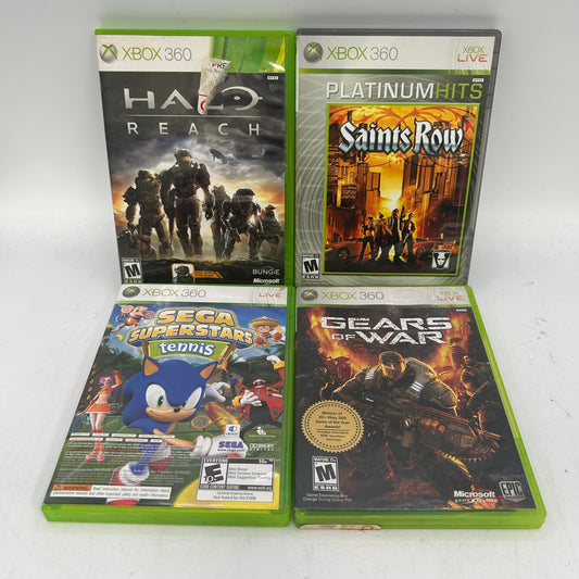 Lot of 4 Microsoft Xbox 360 Games