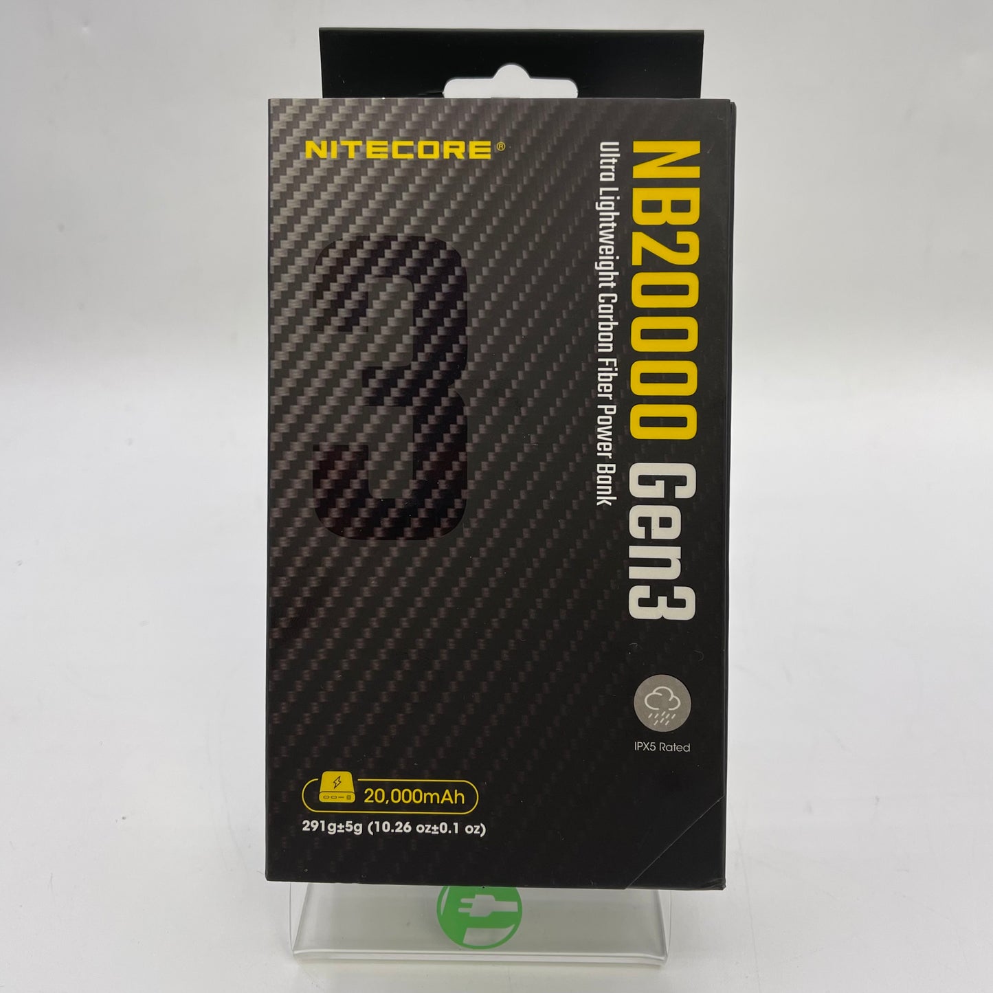 New Nitecore Ultra Lightweight Carbon Fiber Power Bank 20000mAh NB20000 GEN 3