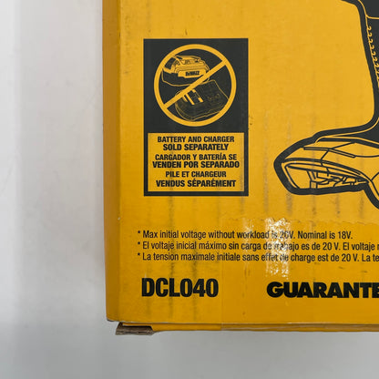New DeWalt DCL040 20V MAX LED Work Light