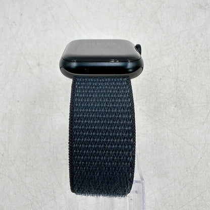 GPS Only Apple Watch SE 2nd Gen 40MM Midnight Aluminum Blue Nylon Band