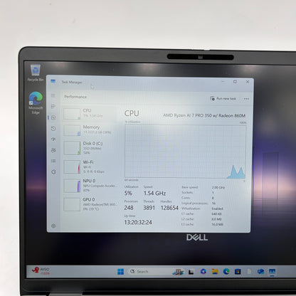 Dell Pro 14 Plus PB14255 14" Ryzen AI 7 Pro 350 2.0GHz 32GB RAM 512GB SSD