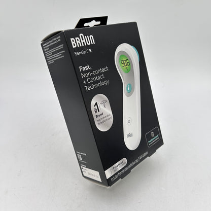 New Braun Sensian 5 Forehead Non Contact Thermometer BNT300USV1