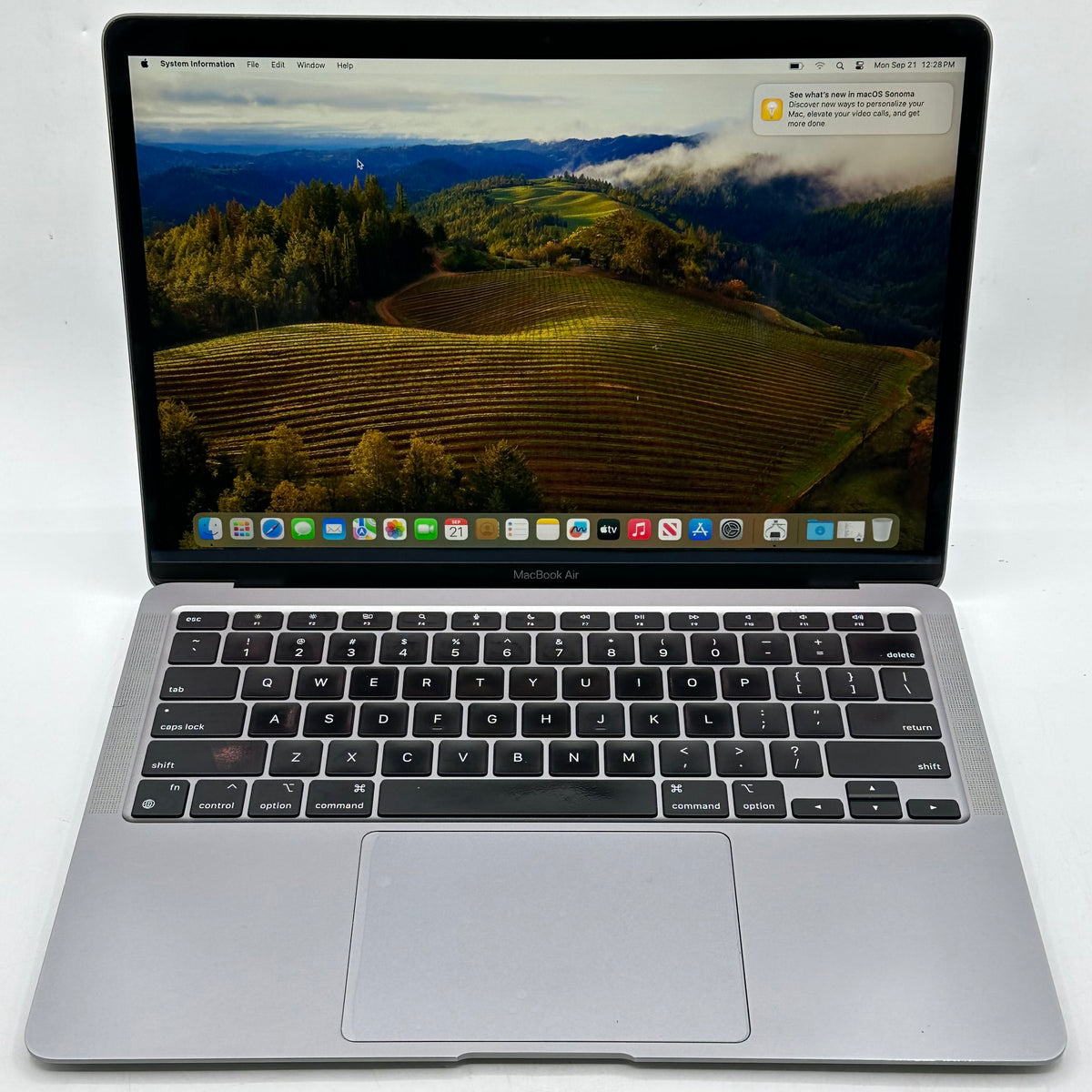 2020 Apple MacBook Air 13.3" M1 8C GPU 3.2GHz 16GB RAM 512GB SSD A2337