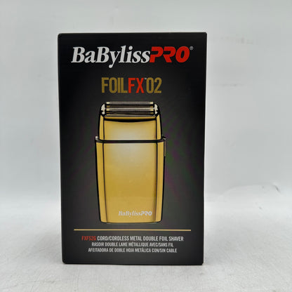 New BaBylissPro FOILFX02 Double Foil Shaver FXFS2G