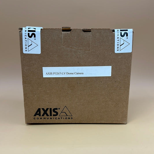 New Axis P3267-LV Surveillance Camera Dome 02329-001